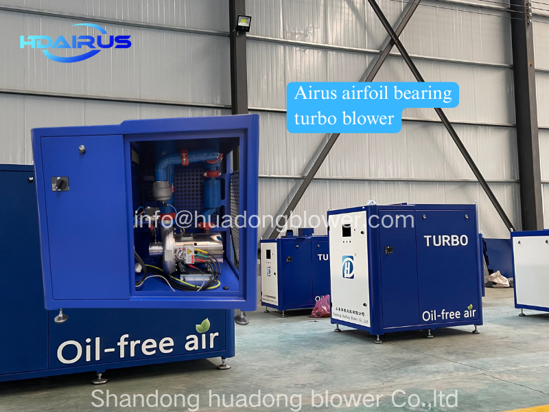 airfoil bearing turbo blower